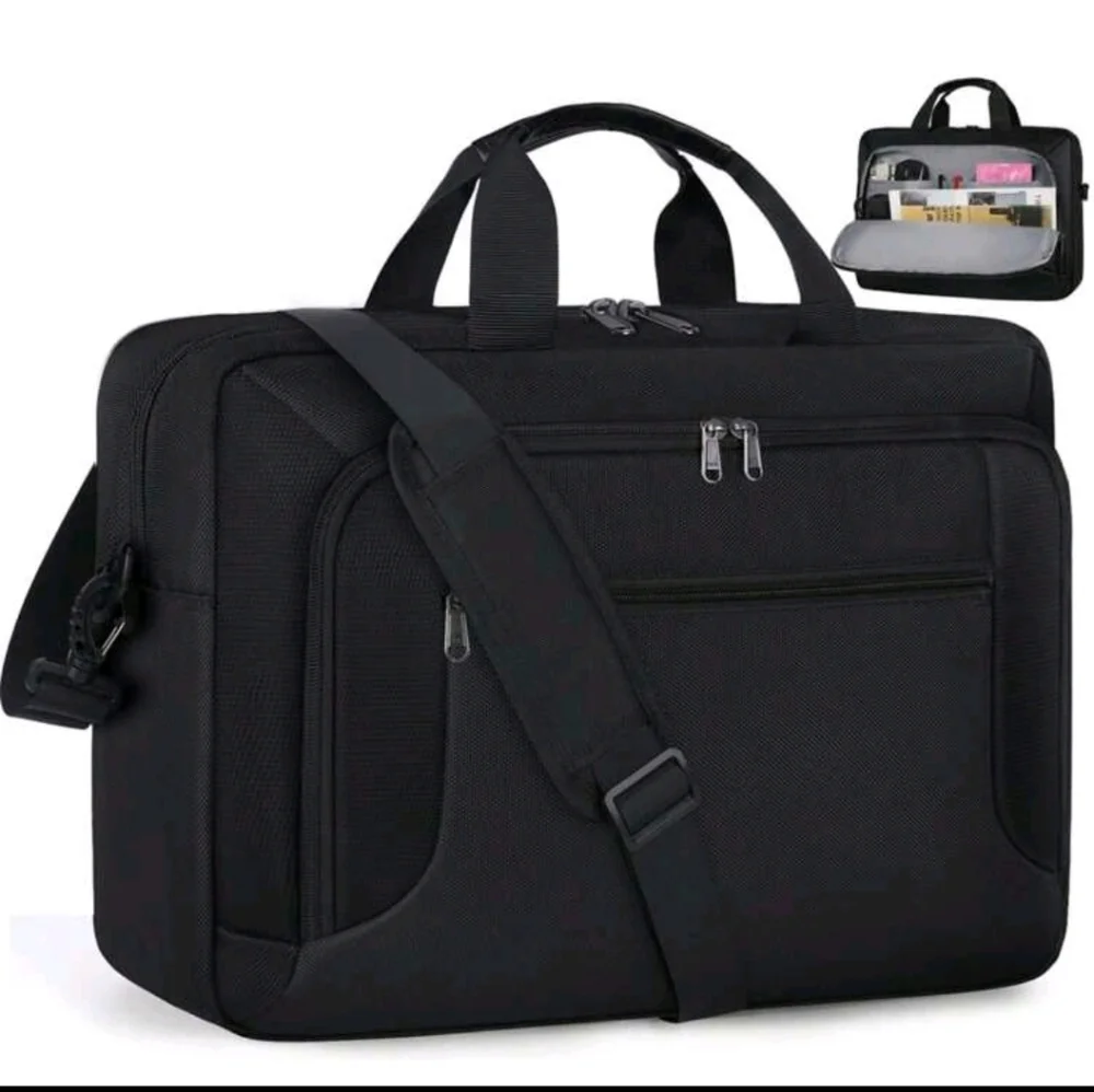 Black Men's Laptop Bag